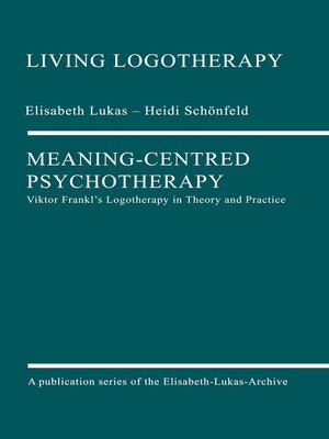 cover image of Meaning-Centred Psychotherapy